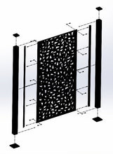 Load image into Gallery viewer, Privacy Screen L-Bracket