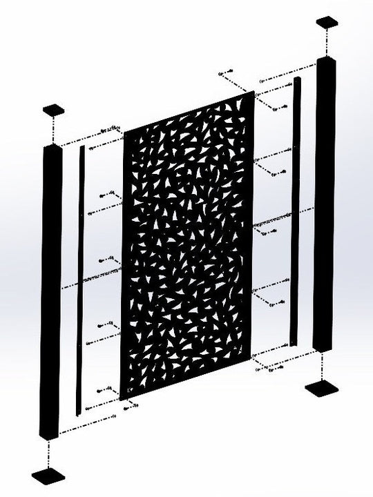 Privacy Screen L-Bracket
