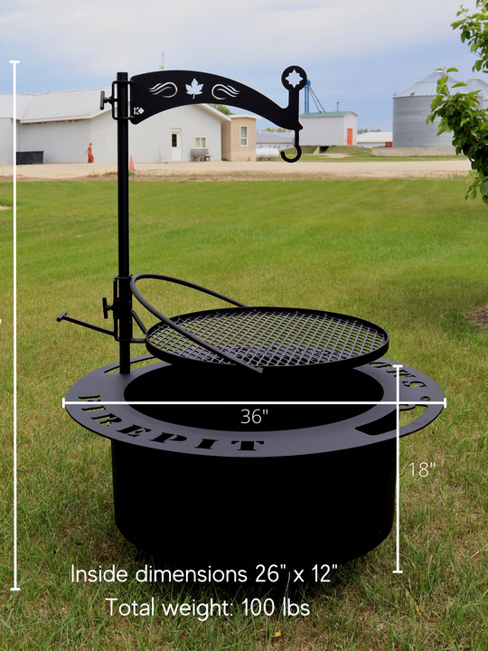 Smokeless Metal Fire Pit